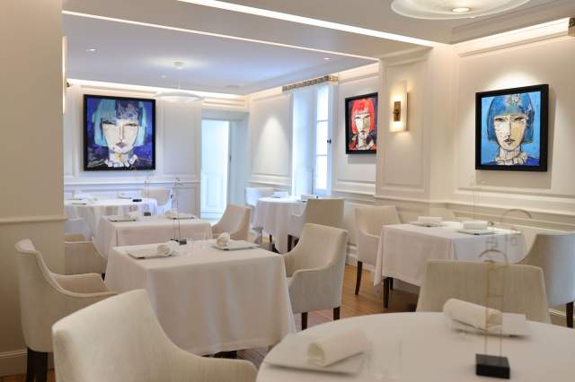 Salle du Restaurant Bruno Oger Restaurant Gastronomique Côte d’Azur, Bistrot et Traiteur (06)